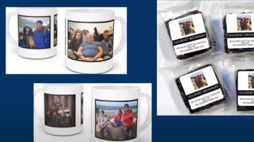 adventurous family mugs and brownies