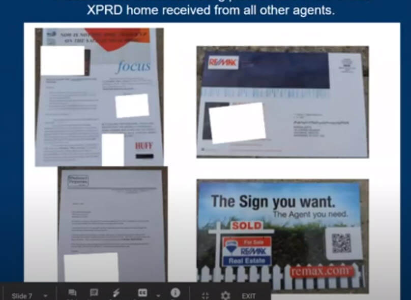sample of direct mail pieces from realtors